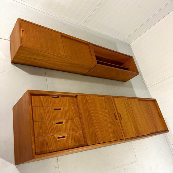 Image 1 of Sven Ellekaer Teak Wall System Albert Hansen Denmark 1960'S