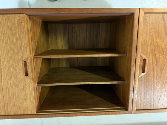 Image 1 of Sven Ellekaer Teak Wall System Albert Hansen Denmark 1960'S