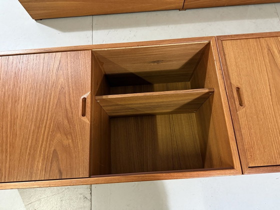 Image 1 of Sven Ellekaer Teak Wall System Albert Hansen Denmark 1960'S