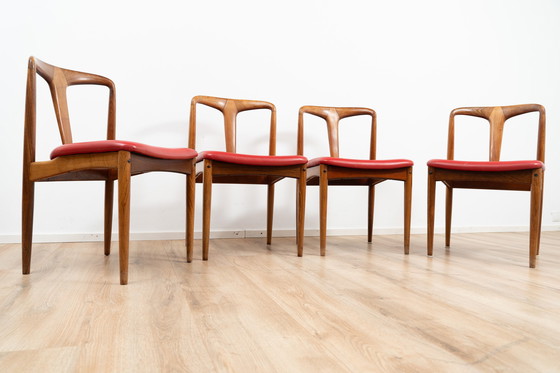 Image 1 of Model Juliane Dining chair set by Johannes Andersen