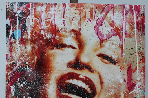 Jack Liemberg - Monroe – schilderijen tekeningen, Cotton, Textile, Modern (photo 2 of 6)