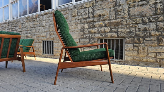 Image 1 of Arne Wahl Iversen Mid Century Ensemble de sièges 60s Danishfurniture