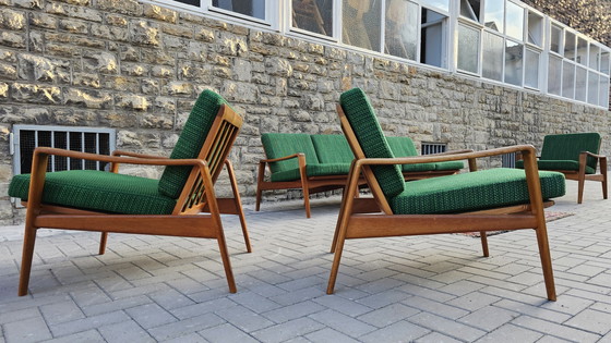 Image 1 of Arne Wahl Iversen Mid - Century seating group 60s Danishfurniture