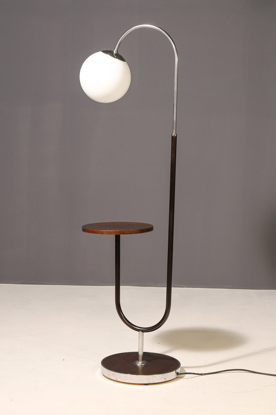 Image 1 of Iluminación / Lámparas de pie / Lámpara de pie Art Déco de Jindřich Halabala para Up Závody, años 30