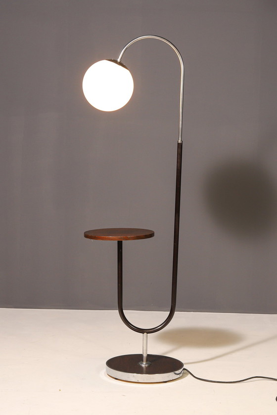 Image 1 of Iluminación / Lámparas de pie / Lámpara de pie Art Déco de Jindřich Halabala para Up Závody, años 30