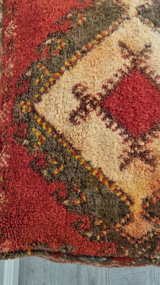 Image 1 of Kilim Berber Pouf, Moroccan Pouf