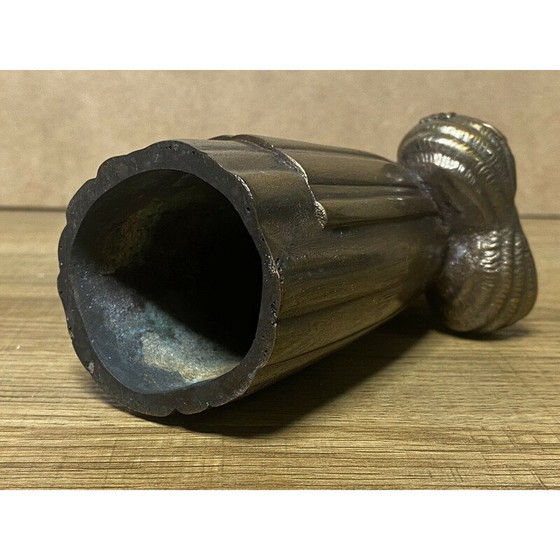 Image 1 of Vintage sculpture La Bourguignonne in bronze by Albert David, 1940-1950