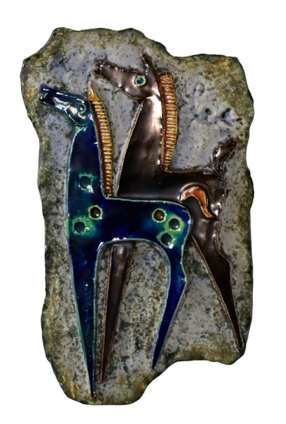 Image 1 of Helmut Schäffenacker wall ceramics vintage