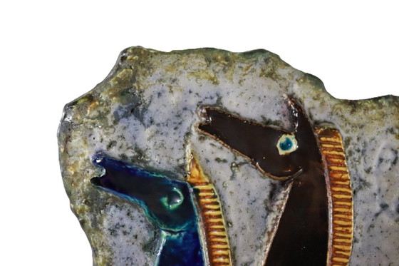 Image 1 of Helmut Schäffenacker wall ceramics vintage