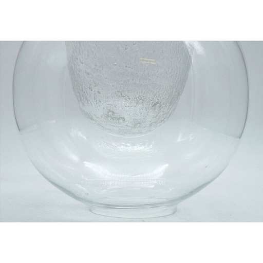 Vintage crystal centerpiece by Tapio Wirkkala for Littala, 1970s