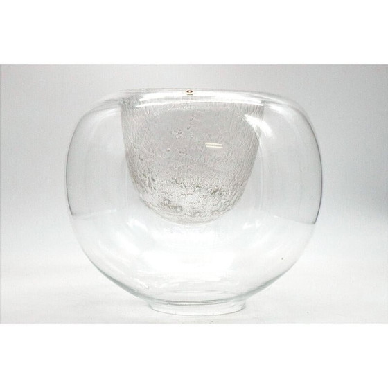 Image 1 of Vintage crystal centerpiece by Tapio Wirkkala for Littala, 1970s