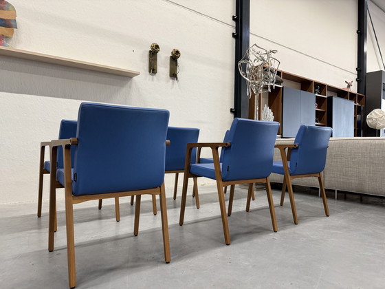 Image 1 of 6 Harvink Splinter Dining Chair Blue