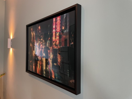 Image 1 of Masashi Wakui, Tokyo Viii - Photo Art With Aluminum Frame And Glass Plate