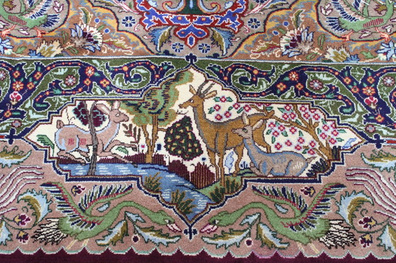 Image 1 of Original hand-knotted Persian carpet Kashmar Fine Paradise Design 384 X 302 Cm Top condition