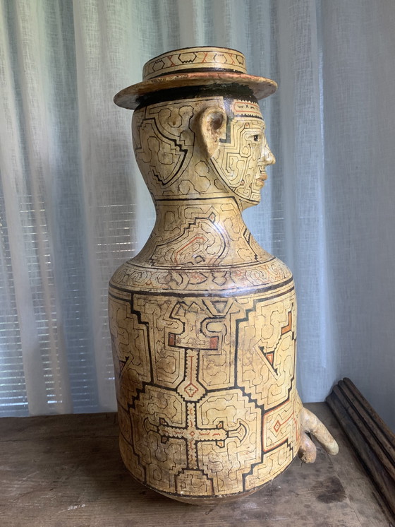 Image 1 of Vintage Shipibo Vase Peru