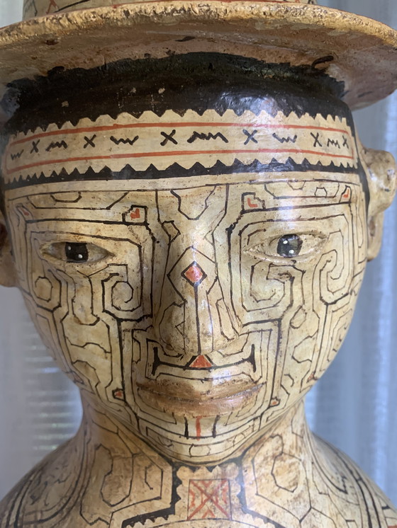 Image 1 of Vintage Shipibo Vase Peru