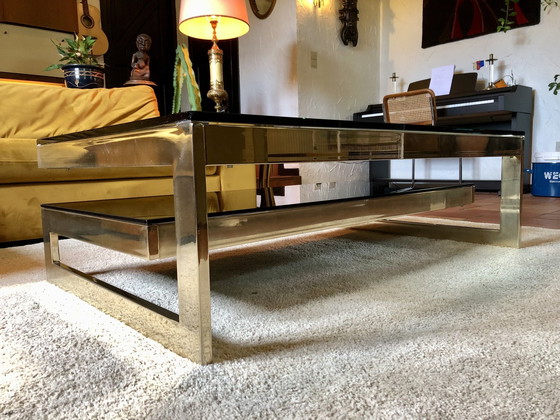 Image 1 of Design Coffee Table 23 Carat Gold Plated