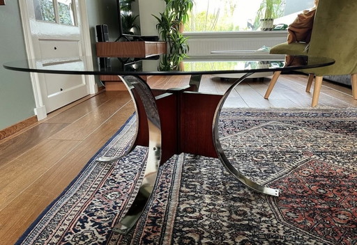 Vintage space age coffee table