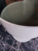 Space Age White Serving Bar