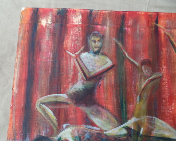 Image 1 of Hand Painted Painting