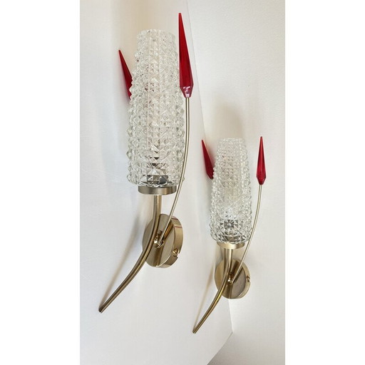 Pair of vintage sconces, 1960
