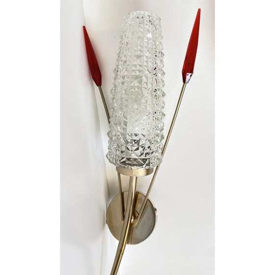 Image 1 of Pair of vintage sconces, 1960