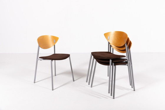 Image 1 of Danish Design ‘Must’ Chairs By Søren Nielsen & Thore Lassen For Randers+Radius