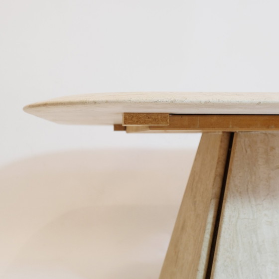 Image 1 of Vintage travertine coffee table, Italy 1970