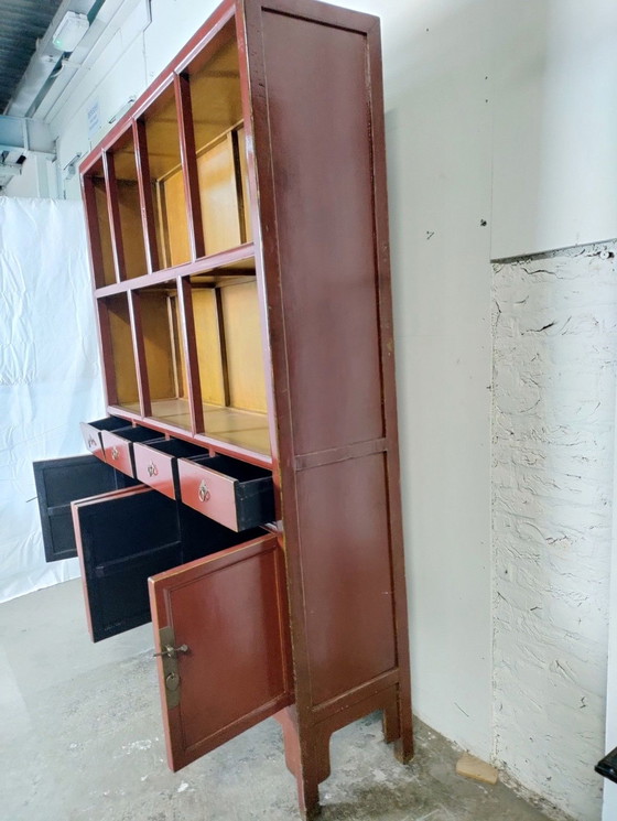 Image 1 of Asian classic compartment cabinet