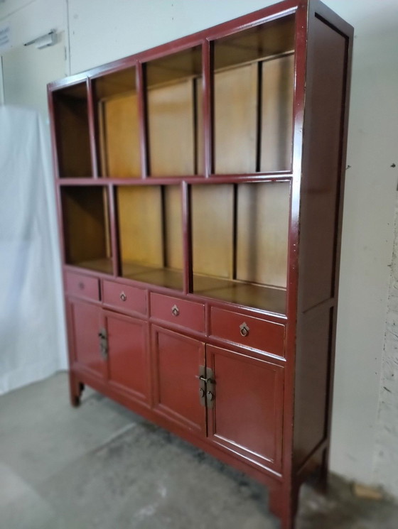 Image 1 of Asian classic compartment cabinet