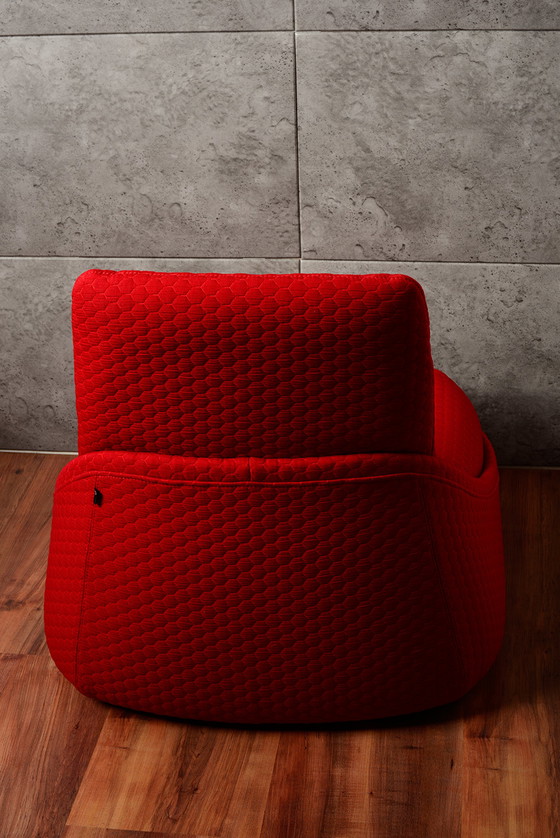 Image 1 of Fauteuil Lounge Design Hosu rouge Patricia Urquiola / Coalesse