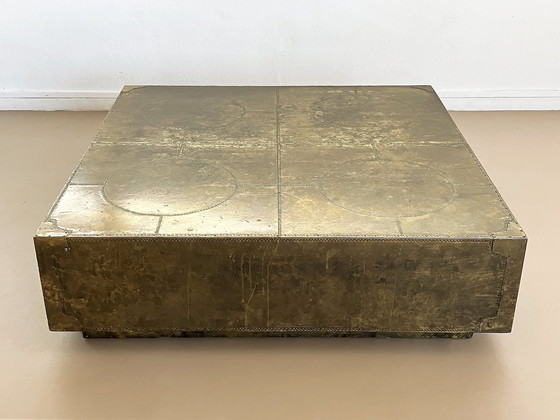 Image 1 of Brutalist Design Coffee Table Sarreid Ltd