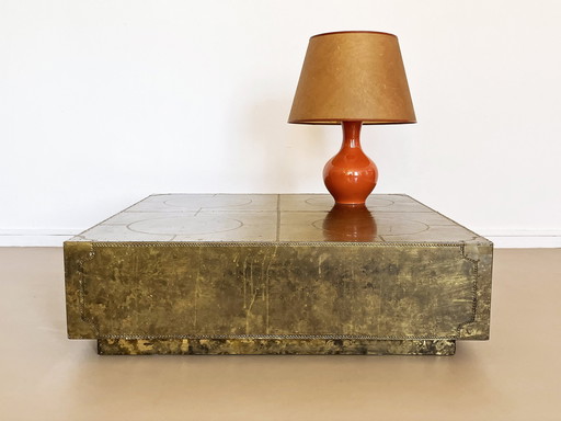 Brutalist Design Coffee Table Sarreid Ltd