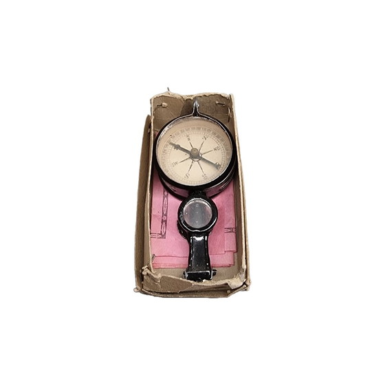 Image 1 of Antique German Theatre Viewer And Compass, Early 20th Century