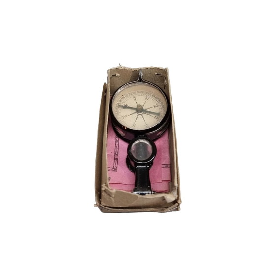 Image 1 of Antique German Theatre Viewer And Compass, Early 20th Century