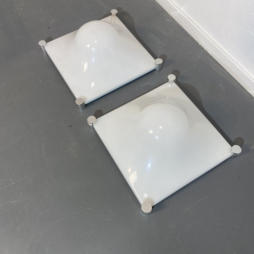 2x Martinelli Luce Bolla wall lamps
