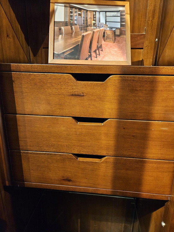 Image 1 of Display Case Mahogany