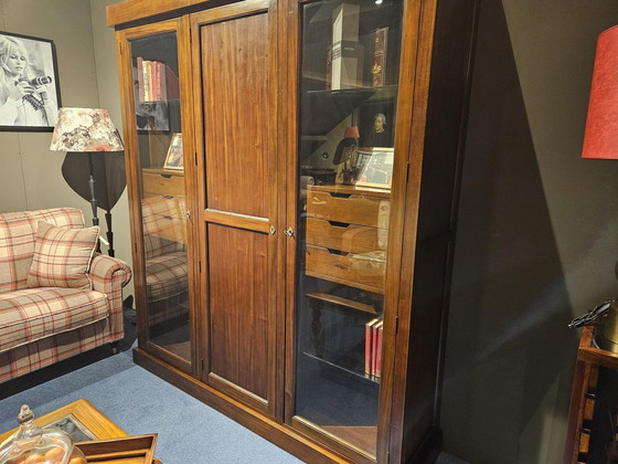 Image 1 of Display Case Mahogany