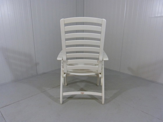 Image 1 of Herlag wooden garden chairs & ottoman/table 1970's