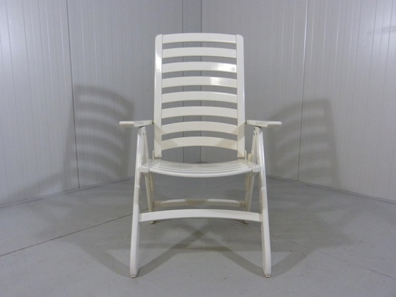 Image 1 of Herlag wooden garden chairs & ottoman/table 1970's