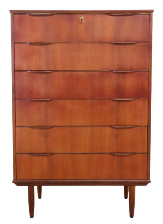 Image 1 of Cassettiera alta danese 'Knud' vintage