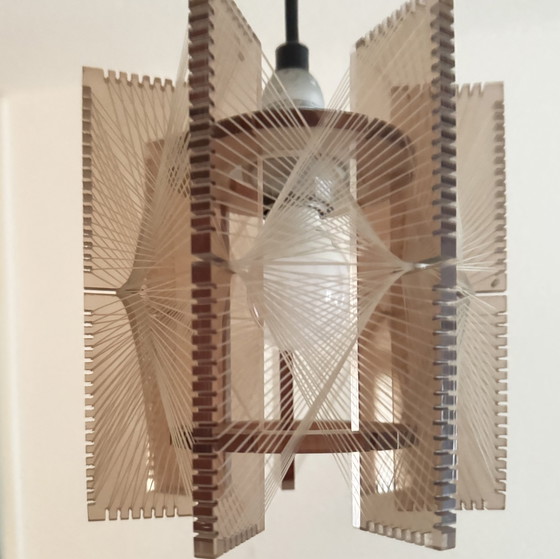 Image 1 of Mid - Century Wire Lamp