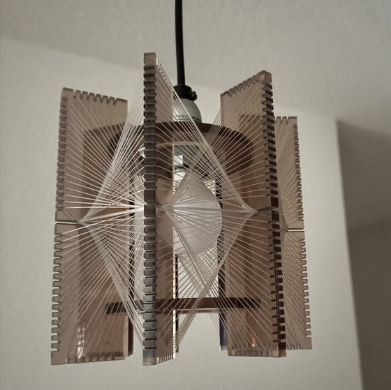 Image 1 of Mid - Century Wire Lamp