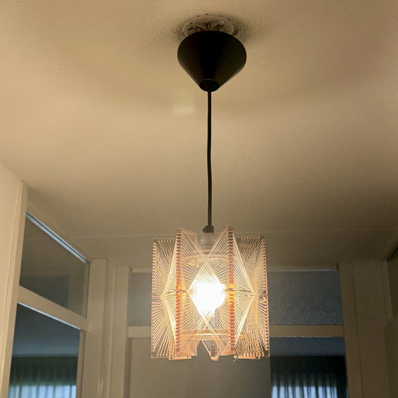 Image 1 of Mid - Century Wire Lamp