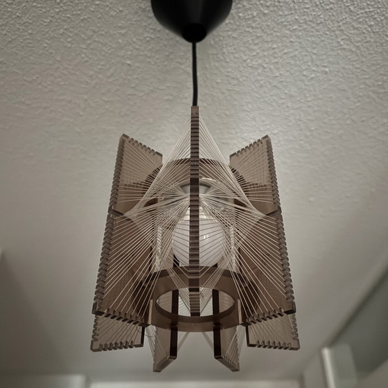 Image 1 of Mid - Century Wire Lamp