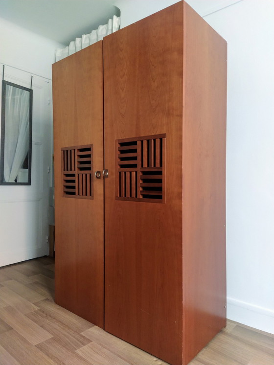 Image 1 of Roche Bobois Retractable Office Cabinet