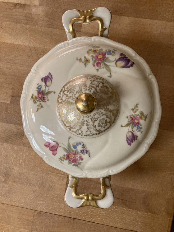 Image 1 of 3X Deck Bowl And 2X Serving Bowl Pmr Bavaria Jeager & Co.