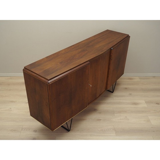 Image 1 of Vintage walnut highboard, Denmark 1960s