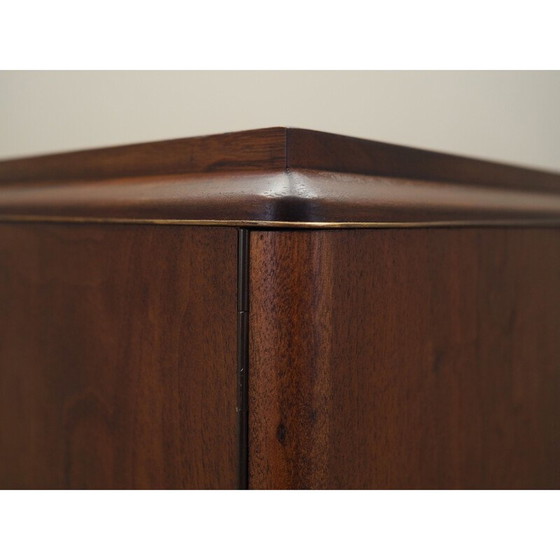 Image 1 of Vintage walnut highboard, Denmark 1960s