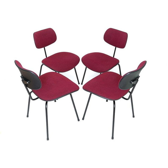Image 1 of Set of 4 vintage Se68 chairs by Egon Eiermann for Wilde and Spieth, 1951